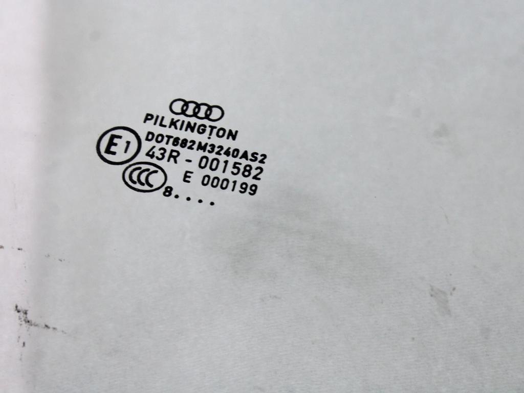 STEKLO SPREDNJIH DESNIH VRAT OEM N. 8K0845202C ORIGINAL REZERVNI DEL AUDI A4 B8 8K2 BER/SW/CABRIO (2007 - 11/2015) DIESEL LETNIK 2009