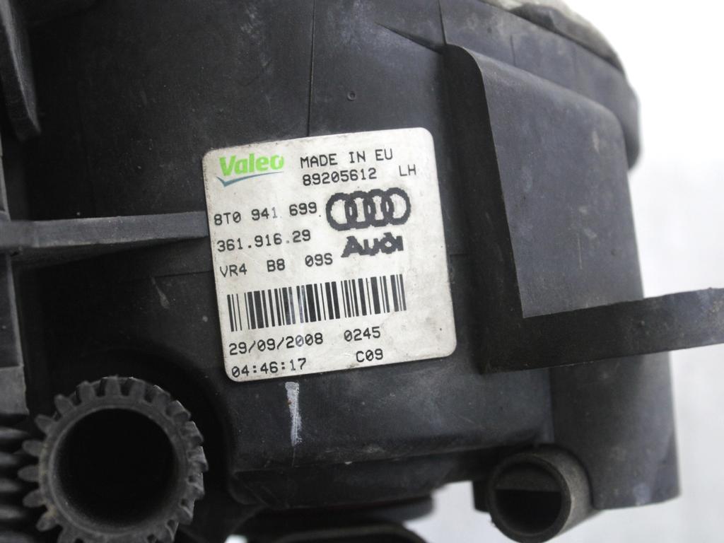 LEVA MEGLENKA OEM N. 8T0941699 ORIGINAL REZERVNI DEL AUDI A4 B8 8K2 BER/SW/CABRIO (2007 - 11/2015) DIESEL LETNIK 2009