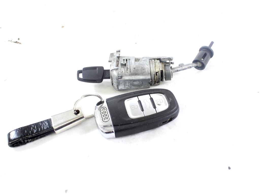 KOMPLET ODKLEPANJE IN VZIG  OEM N. 25510 KIT ACCENSIONE AVVIAMENTO ORIGINAL REZERVNI DEL AUDI A4 B8 8K2 BER/SW/CABRIO (2007 - 11/2015) DIESEL LETNIK 2009