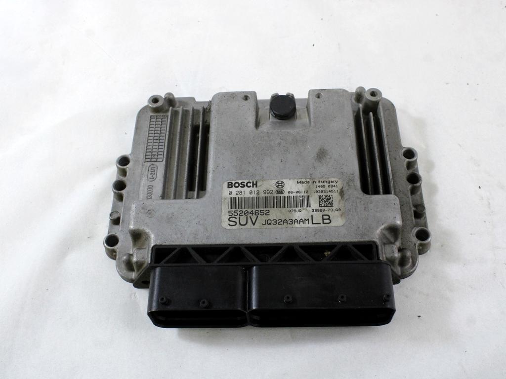 OSNOVNA KRMILNA ENOTA DDE / MODUL ZA VBRIZGAVANJE OEM N. 55204652 ORIGINAL REZERVNI DEL FIAT SEDICI FY (2006 - 4/2009) DIESEL LETNIK 2006