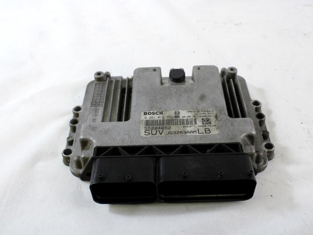 OSNOVNA KRMILNA ENOTA DDE / MODUL ZA VBRIZGAVANJE OEM N. 55204652 ORIGINAL REZERVNI DEL FIAT SEDICI FY (2006 - 4/2009) DIESEL LETNIK 2006