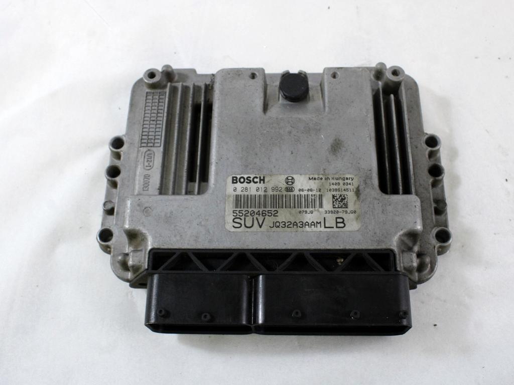 OSNOVNA KRMILNA ENOTA DDE / MODUL ZA VBRIZGAVANJE OEM N. 55204652 ORIGINAL REZERVNI DEL FIAT SEDICI FY (2006 - 4/2009) DIESEL LETNIK 2006