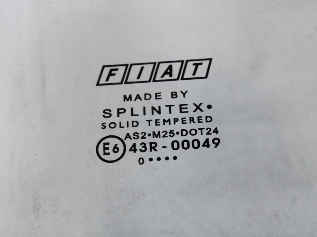 STEKLO ZADNJIH DESNIH VRAT OEM N. 51733537 ORIGINAL REZERVNI DEL FIAT CROMA 194 MK2 R (11-2007 - 2010) DIESEL LETNIK 2010