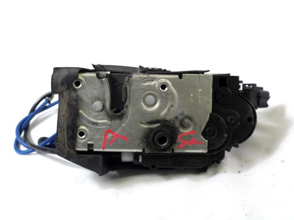 CENTRALNO ZAKLEPANJE PREDNIH LEVIH VRAT OEM N. 51825968 ORIGINAL REZERVNI DEL FIAT CROMA 194 MK2 R (11-2007 - 2010) DIESEL LETNIK 2010