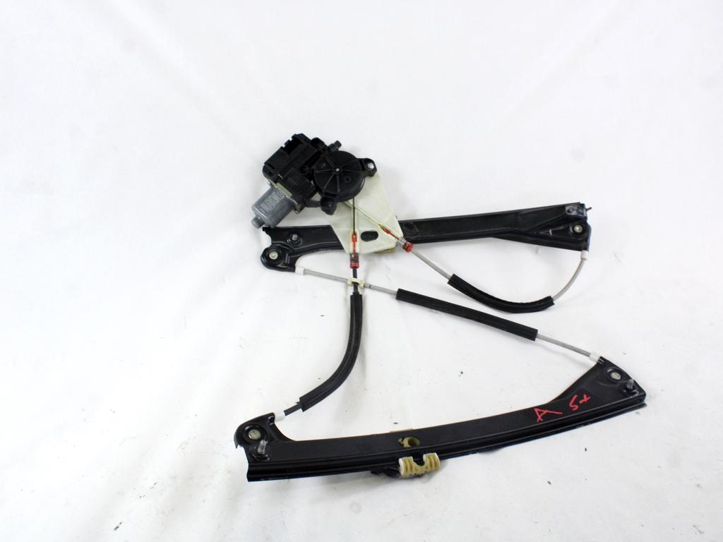 MEHANIZEM DVIGA SPREDNJIH STEKEL  OEM N. 32819 SISTEMA ALZACRISTALLO PORTA ANTERIORE ELETTR ORIGINAL REZERVNI DEL VOLKSWAGEN POLO 6R1 6C1 (06/2009 - 02/2014) DIESEL LETNIK 2011