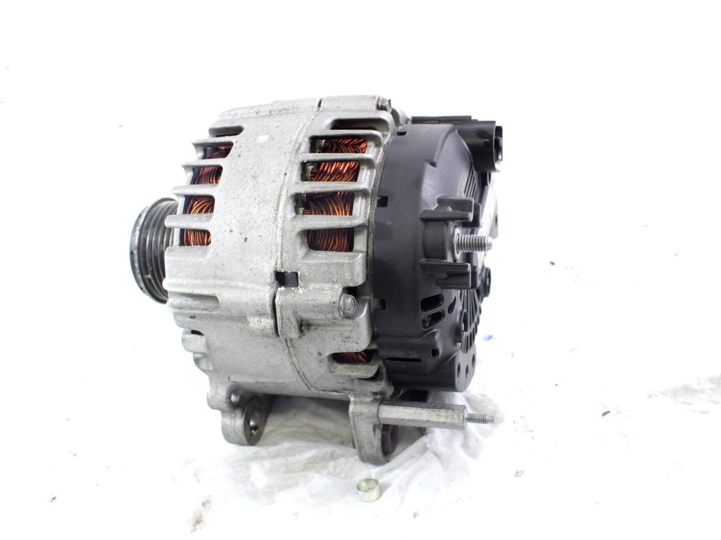 ALTERNATOR OEM N. 03P903023D ORIGINAL REZERVNI DEL VOLKSWAGEN POLO 6R1 6C1 (06/2009 - 02/2014) DIESEL LETNIK 2011