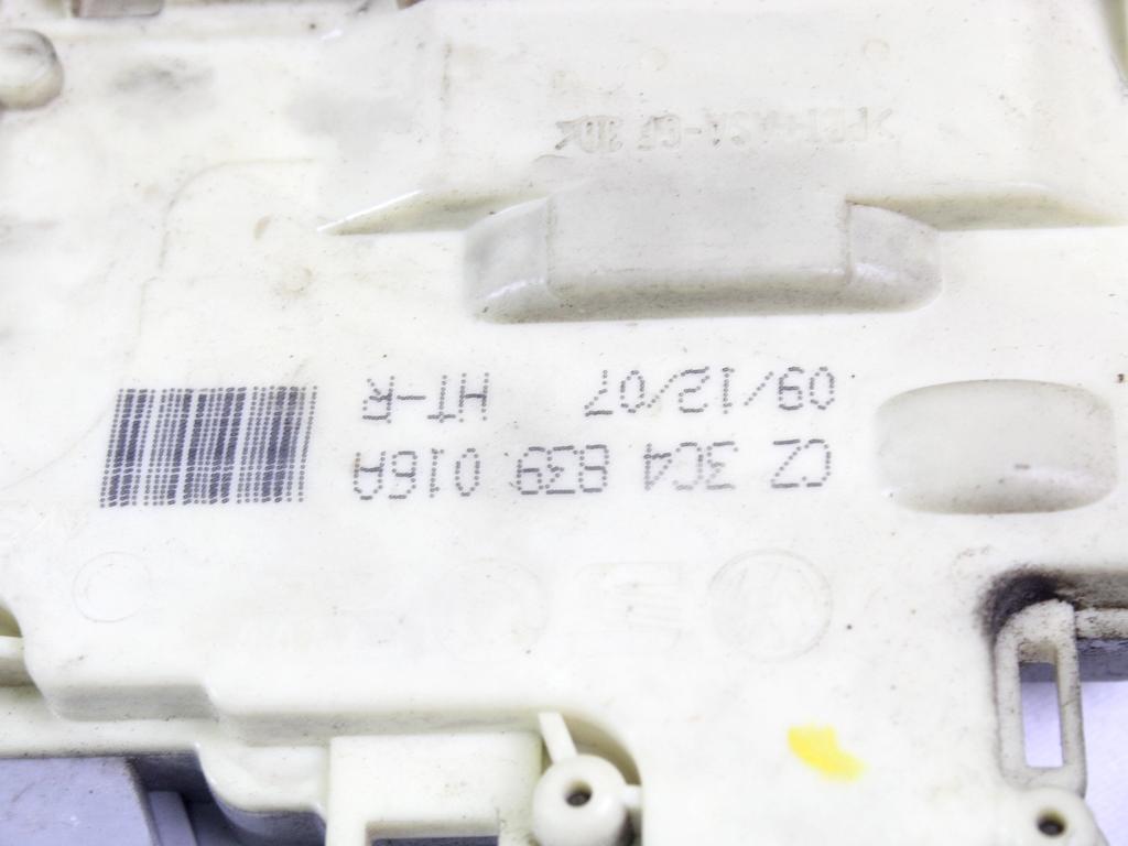 CENTRALNO ZAKLEPANJE ZADNJIH DESNIH VRAT OEM N. 3C4839016A ORIGINAL REZERVNI DEL VOLKSWAGEN PASSAT B6 3C2 3C5 BER/SW (2005 - 09/2010)  DIESEL LETNIK 2007