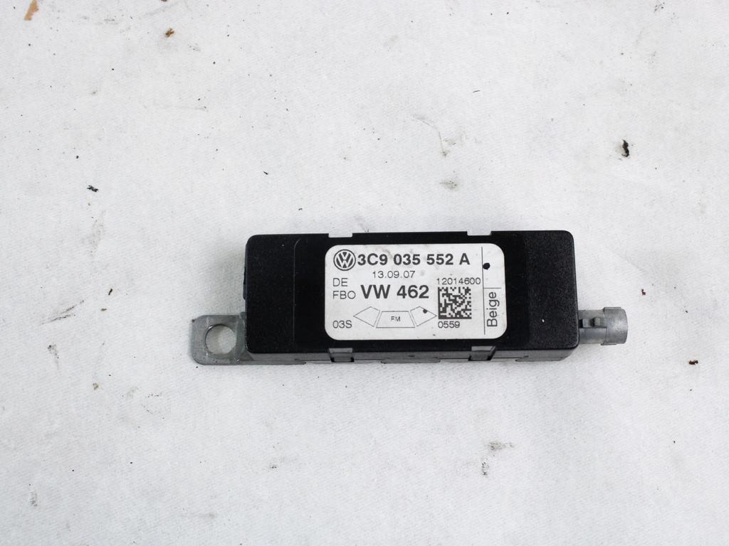 OJACEVALEC / ANTENA OEM N. 3C9035552A ORIGINAL REZERVNI DEL VOLKSWAGEN PASSAT B6 3C2 3C5 BER/SW (2005 - 09/2010)  DIESEL LETNIK 2007