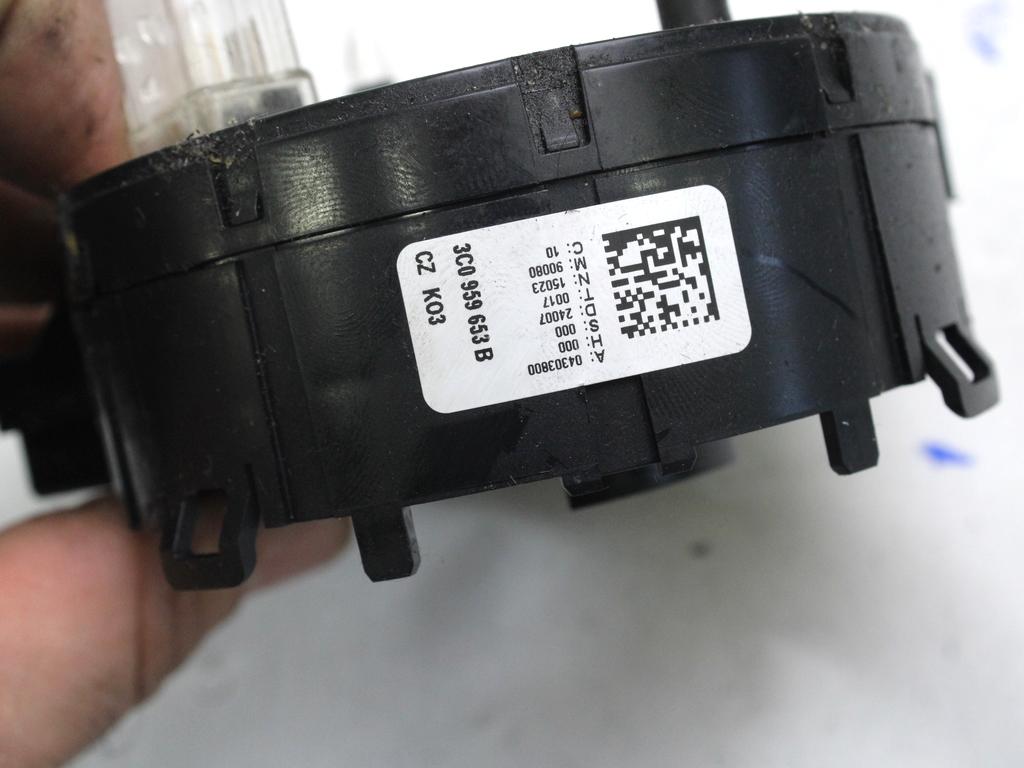 KONTAKT SPIRALA OEM N. 3C0959653B ORIGINAL REZERVNI DEL VOLKSWAGEN PASSAT B6 3C2 3C5 BER/SW (2005 - 09/2010)  DIESEL LETNIK 2007