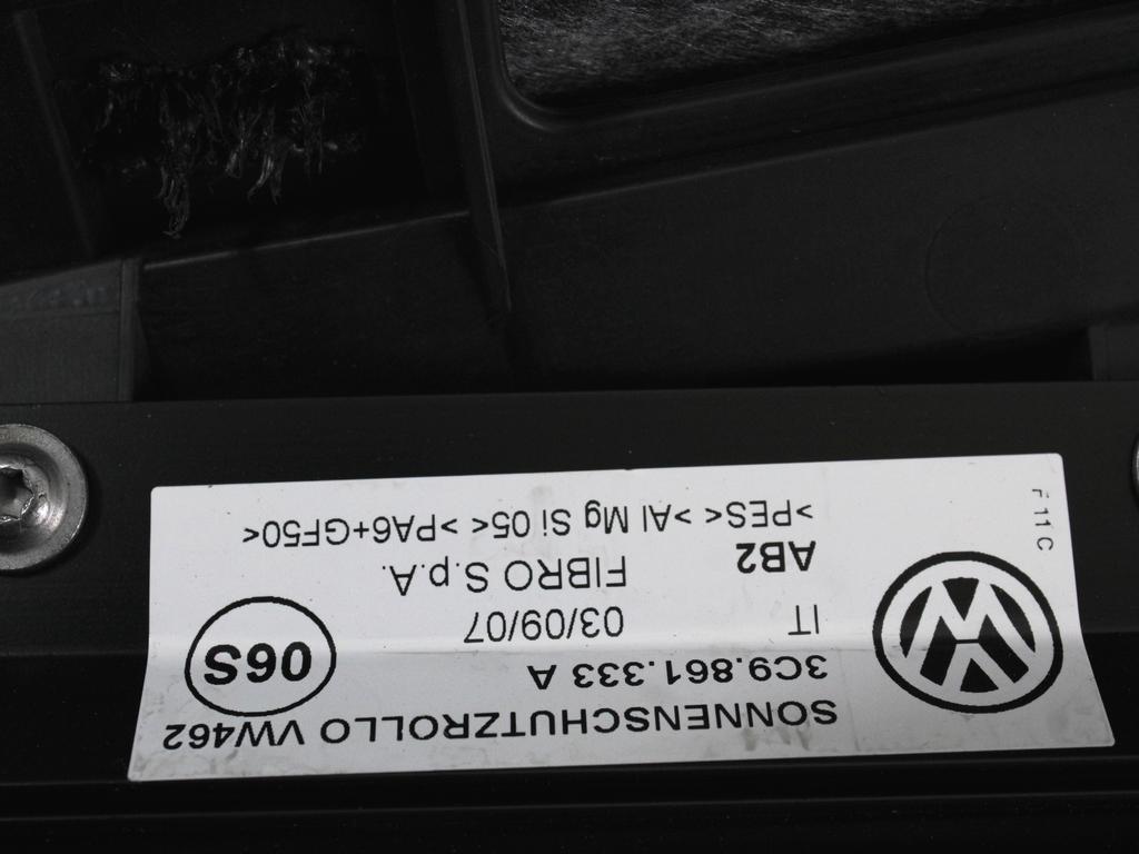 VRATNI PANEL OEM N. PNPSPVWPASSATB6SW5P ORIGINAL REZERVNI DEL VOLKSWAGEN PASSAT B6 3C2 3C5 BER/SW (2005 - 09/2010)  DIESEL LETNIK 2007