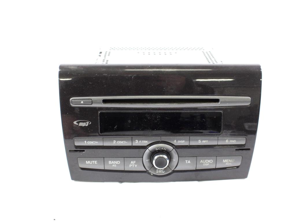 RADIO CD / OJACEVALNIK / IMETNIK HIFI OEM N. 735543405 ORIGINAL REZERVNI DEL FIAT BRAVO 198 R (2010 - 2014) DIESEL LETNIK 2013