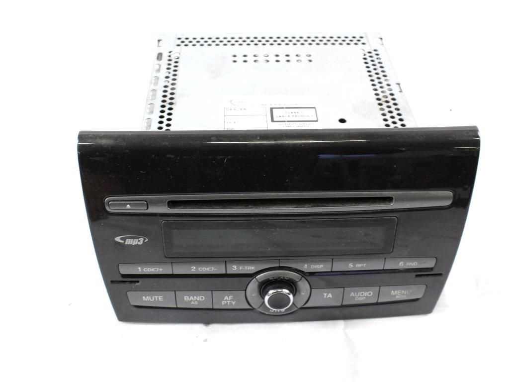 RADIO CD / OJACEVALNIK / IMETNIK HIFI OEM N. 735543405 ORIGINAL REZERVNI DEL FIAT BRAVO 198 R (2010 - 2014) DIESEL LETNIK 2013