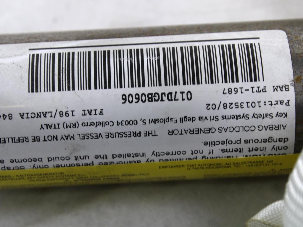 ZRACNA BLAZINA GLAVA LEVA OEM N. 51847837 ORIGINAL REZERVNI DEL FIAT BRAVO 198 R (2010 - 2014) DIESEL LETNIK 2013