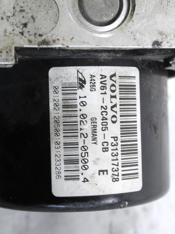 ABS AGREGAT S PUMPO OEM N. 31317378 ORIGINAL REZERVNI DEL VOLVO C30 533 (2006 - 2012)DIESEL LETNIK 2011