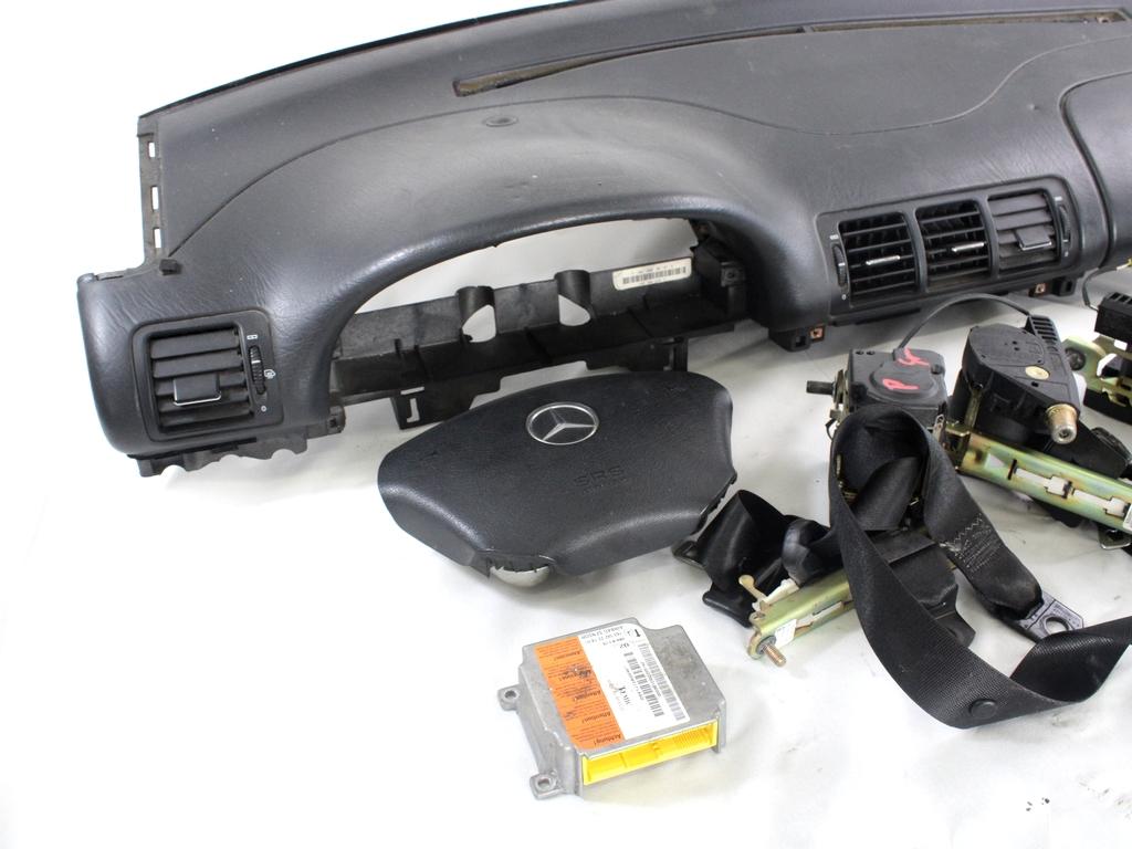 KIT AIRBAG KOMPLET OEM N. 16149 KIT AIRBAG COMPLETO ORIGINAL REZERVNI DEL MERCEDES CLASSE ML W163 (1997 - 2006) DIESEL LETNIK 2002