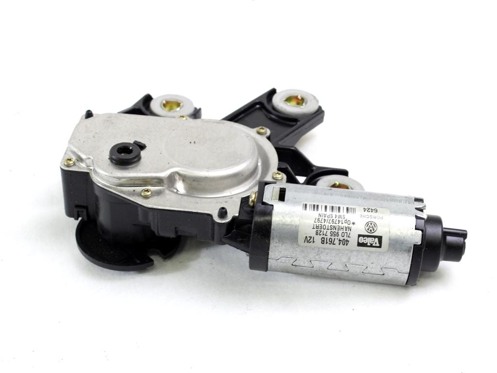 MOTORCEK ZADNJEGA BRISALCA OEM N. 7L0955712B ORIGINAL REZERVNI DEL VOLKSWAGEN TOUAREG 7LA 7L6 7L7 MK1 (2002 - 2007)DIESEL LETNIK 2004