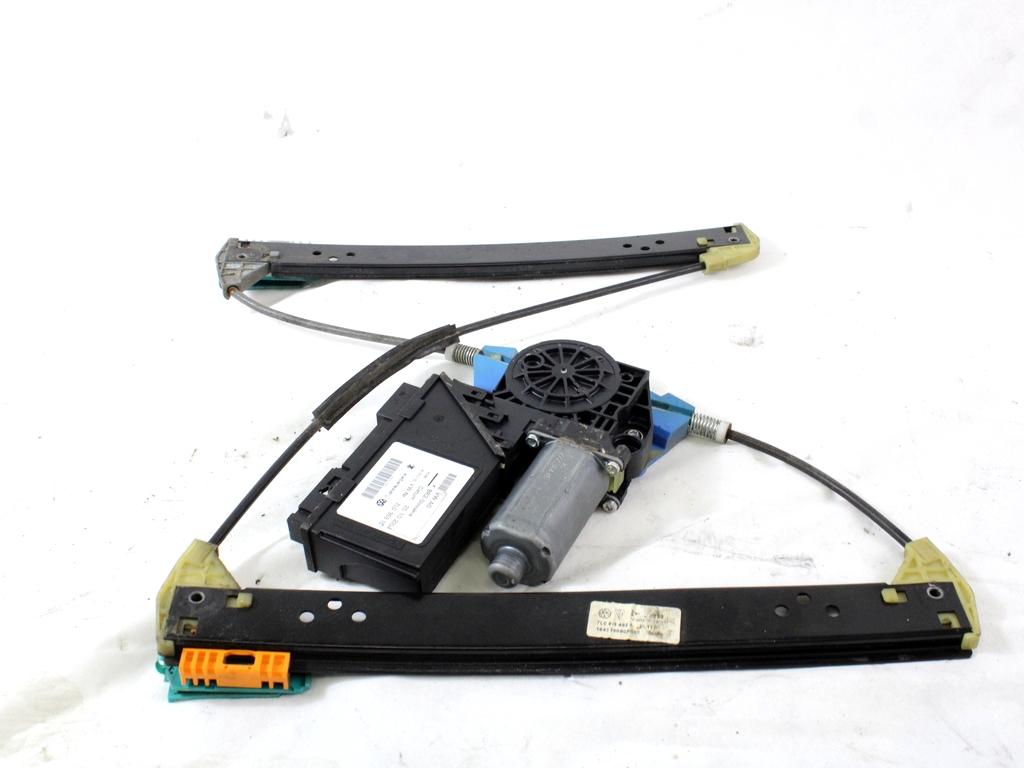 MEHANIZEM DVIGA ZADNJIH STEKEL  OEM N. 17182 SISTEMA ALZACRISTALLO PORTA POSTERIORE ELETT ORIGINAL REZERVNI DEL VOLKSWAGEN TOUAREG 7LA 7L6 7L7 MK1 (2002 - 2007)DIESEL LETNIK 2004