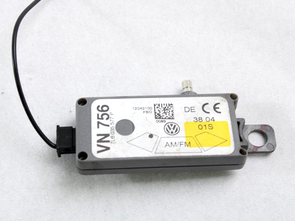 OJACEVALEC / ANTENA OEM N. 7L6035577P ORIGINAL REZERVNI DEL VOLKSWAGEN TOUAREG 7LA 7L6 7L7 MK1 (2002 - 2007)DIESEL LETNIK 2004