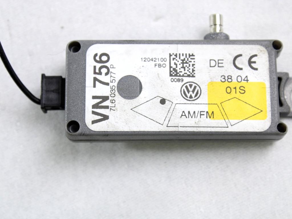 OJACEVALEC / ANTENA OEM N. 7L6035577P ORIGINAL REZERVNI DEL VOLKSWAGEN TOUAREG 7LA 7L6 7L7 MK1 (2002 - 2007)DIESEL LETNIK 2004