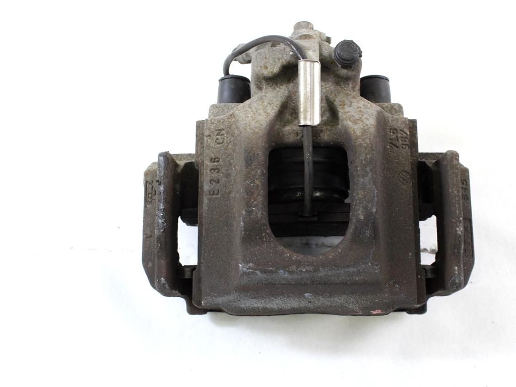 ZADNJE LEVE ZAVORNE CELJUSTI  OEM N. 7L6615423 ORIGINAL REZERVNI DEL VOLKSWAGEN TOUAREG 7LA 7L6 7L7 MK1 (2002 - 2007)DIESEL LETNIK 2004