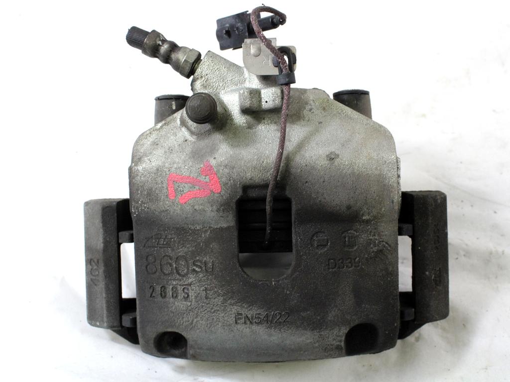 SPREDNJE DESNE ZAVORNE CELJUSTI  OEM N. 77365759 ORIGINAL REZERVNI DEL FIAT PUNTO 199 MK3 (2011 - 2017)BENZINA/METANO LETNIK 2014