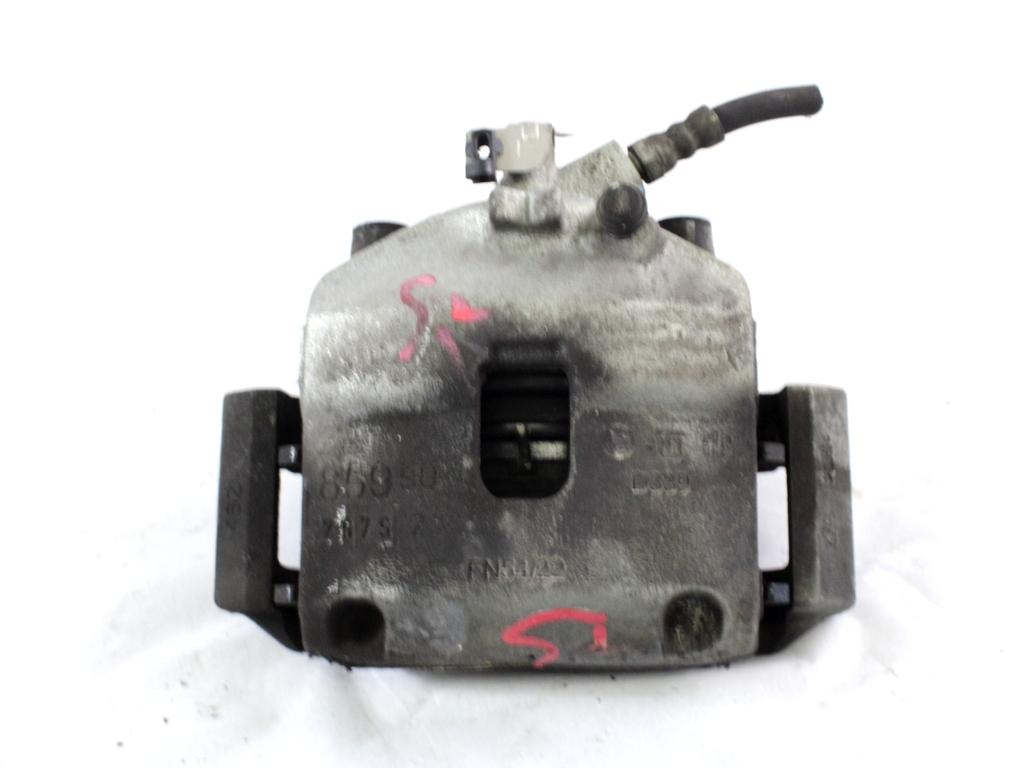 SPREDNJE LEVE ZAVORNE CELJUSTI  OEM N. 77365758 ORIGINAL REZERVNI DEL FIAT PUNTO 199 MK3 (2011 - 2017)BENZINA/METANO LETNIK 2014