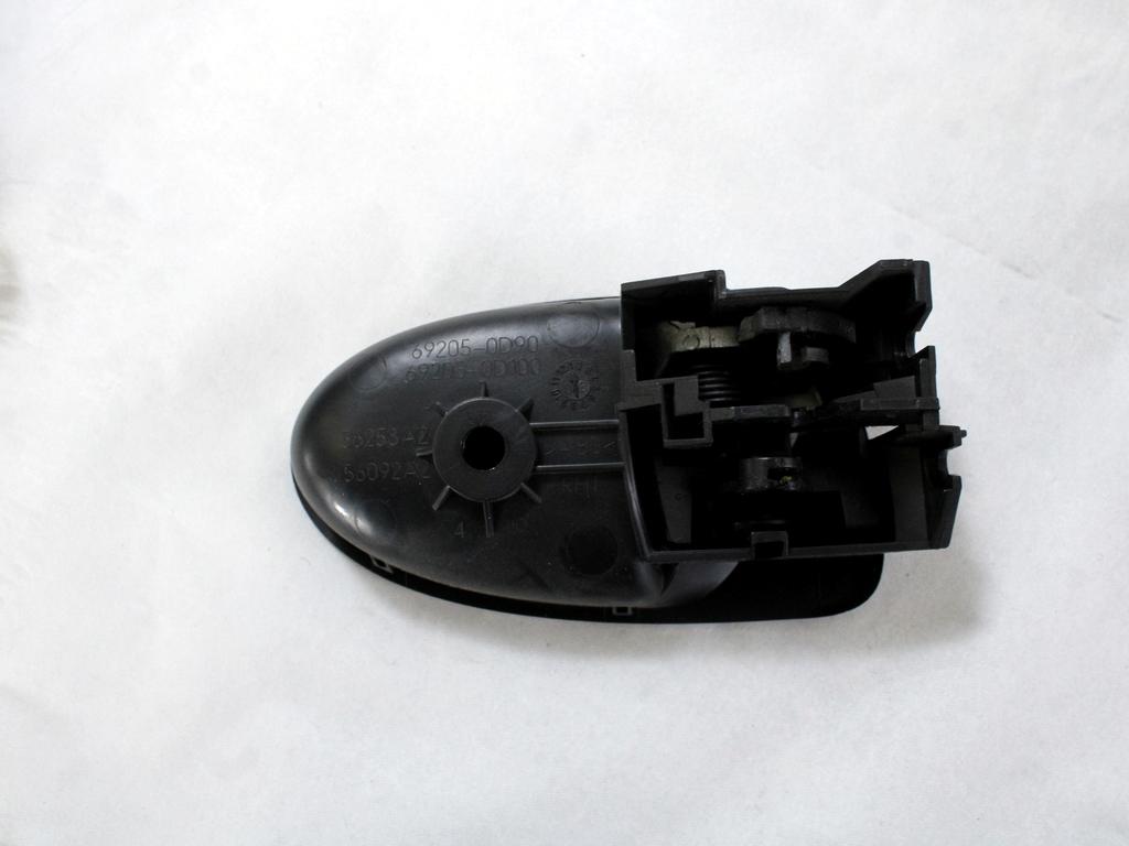 NOTRANJA KLJUKA  OEM N. 69205-0D100 ORIGINAL REZERVNI DEL TOYOTA YARIS P9 MK2 (01/2006 - 2009) BENZINA LETNIK 2008