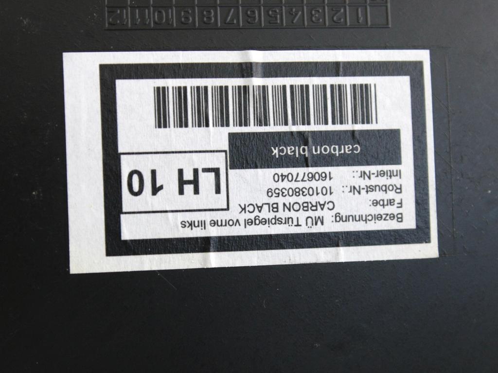 NOTRANJA OBLOGA SPREDNJIH VRAT OEM N. PNASPMNCOUNTRYMANR60BR5P ORIGINAL REZERVNI DEL MINI COUNTRYMAN R60 (2010 - 2014)DIESEL LETNIK 2013