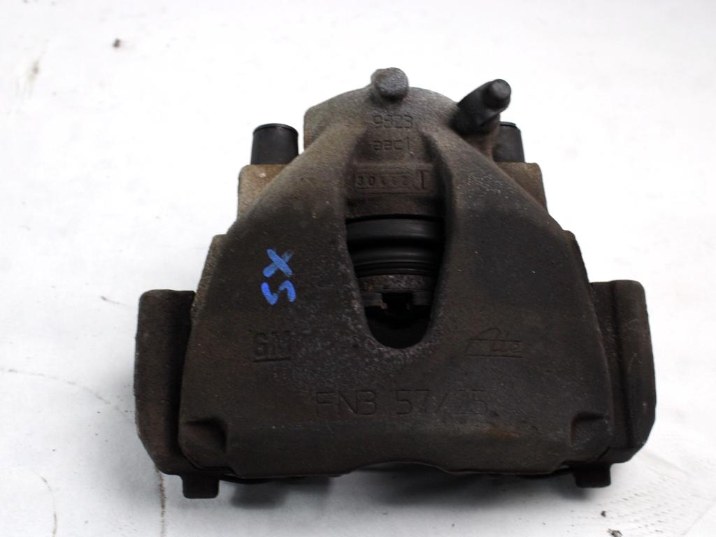 SPREDNJE LEVE ZAVORNE CELJUSTI  OEM N. 93176426 ORIGINAL REZERVNI DEL OPEL ASTRA H A04 L48,L08,L35,L67 5P/3P/SW (2004 - 2007) DIESEL LETNIK 2005