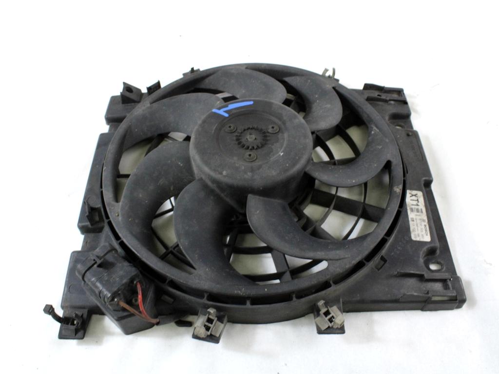 VENTILATOR HLADILNIKA OEM N. 13132559 ORIGINAL REZERVNI DEL OPEL ASTRA H A04 L48,L08,L35,L67 5P/3P/SW (2004 - 2007) DIESEL LETNIK 2005