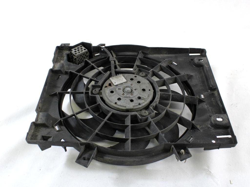 VENTILATOR HLADILNIKA OEM N. 13132559 ORIGINAL REZERVNI DEL OPEL ASTRA H A04 L48,L08,L35,L67 5P/3P/SW (2004 - 2007) DIESEL LETNIK 2005