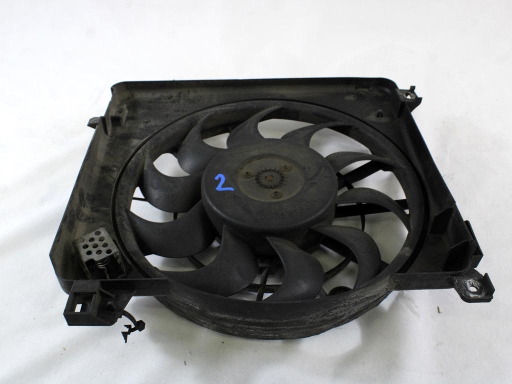 VENTILATOR HLADILNIKA OEM N. 24467442 ORIGINAL REZERVNI DEL OPEL ASTRA H A04 L48,L08,L35,L67 5P/3P/SW (2004 - 2007) DIESEL LETNIK 2005