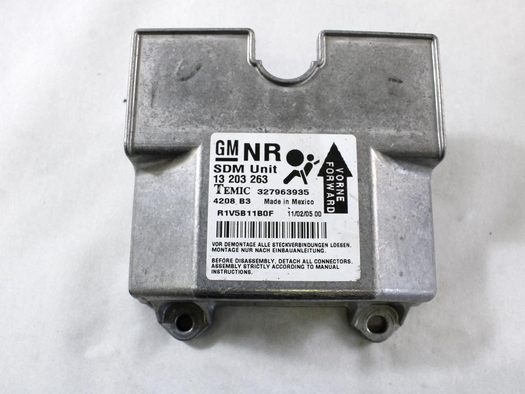 KIT AIRBAG KOMPLET OEM N. 17848 KIT AIRBAG COMPLETO ORIGINAL REZERVNI DEL OPEL ASTRA H A04 L48,L08,L35,L67 5P/3P/SW (2004 - 2007) DIESEL LETNIK 2005