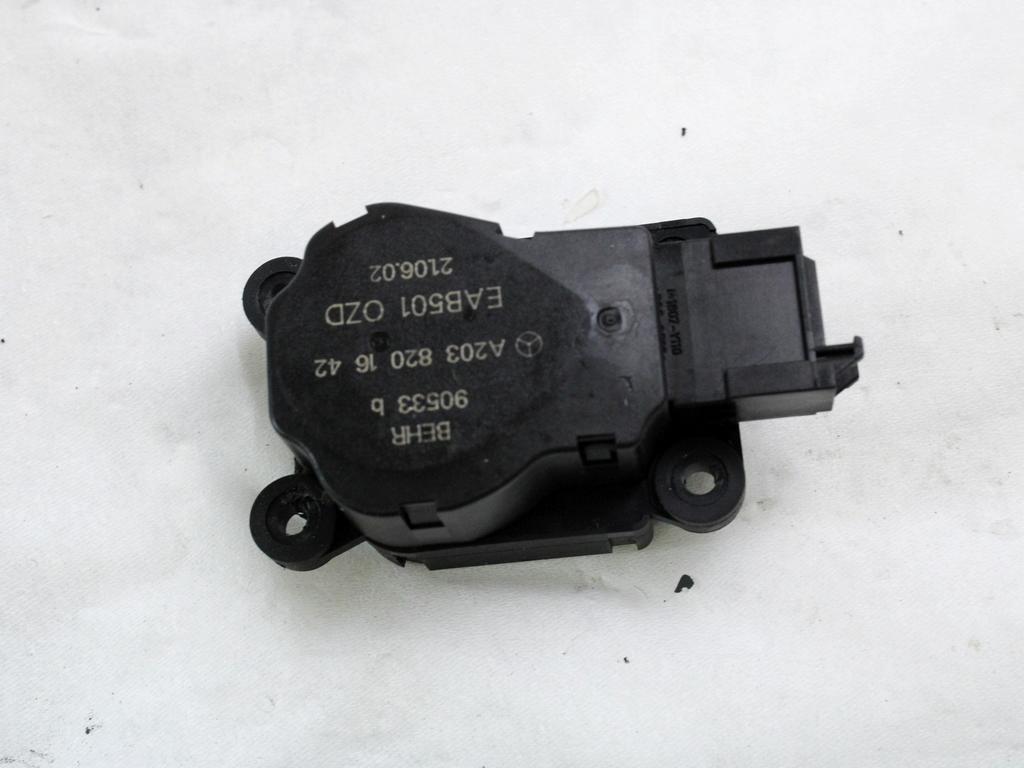 MOTORCEK OGREVANJA OEM N. A2038201642 ORIGINAL REZERVNI DEL MERCEDES CLASSE E W211 S211 BER/SW (03/2002 - 05/2006) DIESEL LETNIK 2002