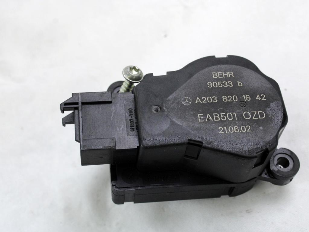 MOTORCEK OGREVANJA OEM N. A2038201642 ORIGINAL REZERVNI DEL MERCEDES CLASSE E W211 S211 BER/SW (03/2002 - 05/2006) DIESEL LETNIK 2002