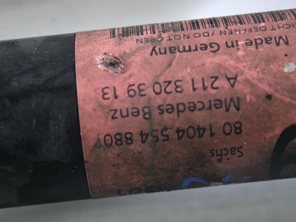 SPREDNJI AMORTIZERJI OEM N. 16595 COPPIA AMMORTIZZATORE ANTERIORE DESTRO SINIS ORIGINAL REZERVNI DEL MERCEDES CLASSE E W211 S211 BER/SW (03/2002 - 05/2006) DIESEL LETNIK 2002