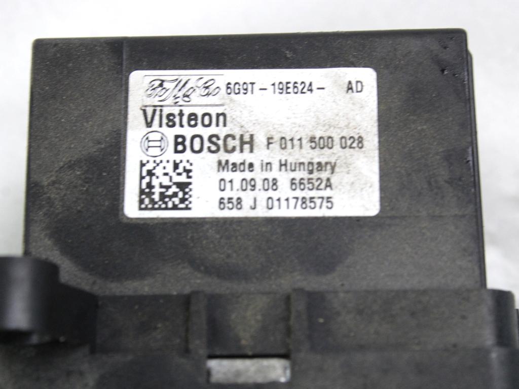 REGULATOR PREZRACEVANJA OEM N. 6G9T-19E624-AD ORIGINAL REZERVNI DEL FORD FIESTA CB1 CNN MK6 (09/2008 - 11/2012) DIESEL LETNIK 2008