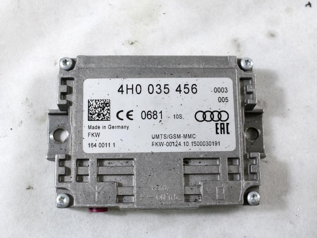 OJACEVALEC / ANTENA OEM N. 4H0035456 ORIGINAL REZERVNI DEL SKODA OCTAVIA MK3 5E3 NL3 NR3 (2012 - 2017)BENZINA/METANO LETNIK 2015