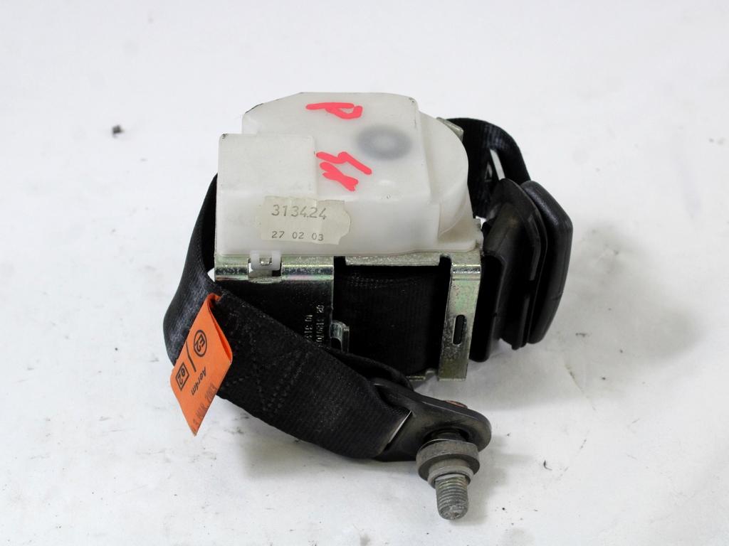 VARNOSTNI PAS OEM N. 60692306 ORIGINAL REZERVNI DEL ALFA ROMEO 147 937 (2001 - 2005)DIESEL LETNIK 2003