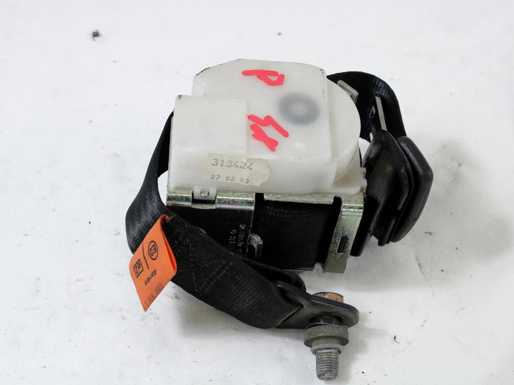 VARNOSTNI PAS OEM N. 60692306 ORIGINAL REZERVNI DEL ALFA ROMEO 147 937 (2001 - 2005)DIESEL LETNIK 2003