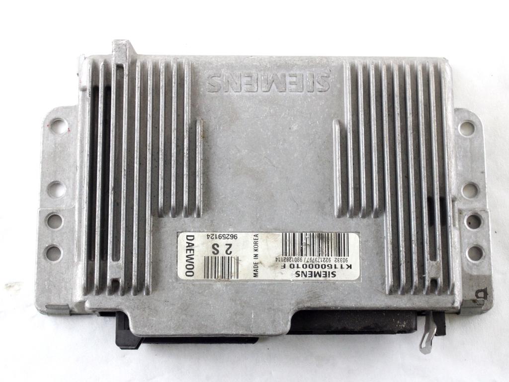 OSNOVNA KRMILNA ENOTA DDE / MODUL ZA VBRIZGAVANJE OEM N. 96259124 ORIGINAL REZERVNI DEL DAEWOO MATIZ KLYA (1998 - 2004) BENZINA LETNIK 2000