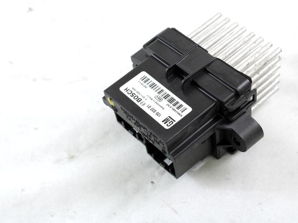 REGULATOR PREZRACEVANJA OEM N. 13503201 ORIGINAL REZERVNI DEL CHEVROLET CRUZE J300 J305 (2009 - 2019) BENZINA/GPL LETNIK 2011