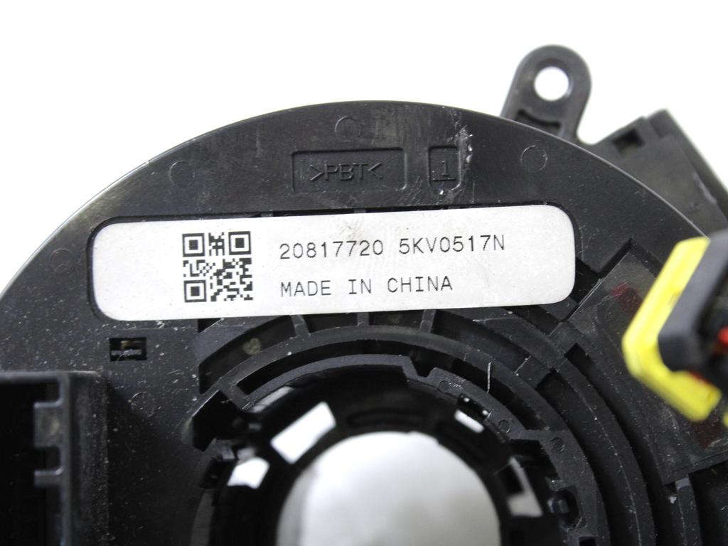 KONTAKT SPIRALA OEM N. 20817720 ORIGINAL REZERVNI DEL CHEVROLET CRUZE J300 J305 (2009 - 2019) BENZINA/GPL LETNIK 2011