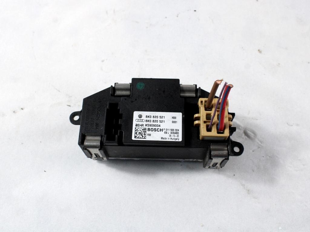 REGULATOR PREZRACEVANJA OEM N. 8K0820521 ORIGINAL REZERVNI DEL AUDI A4 B8 8K2 BER/SW/CABRIO (2007 - 11/2015) DIESEL LETNIK 2009