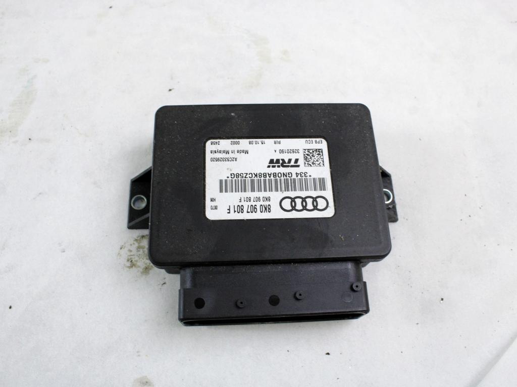 ELEKTRICNA PARKIRNA ZAVORNA  OEM N. 8K0907801F ORIGINAL REZERVNI DEL AUDI A4 B8 8K2 BER/SW/CABRIO (2007 - 11/2015) DIESEL LETNIK 2009