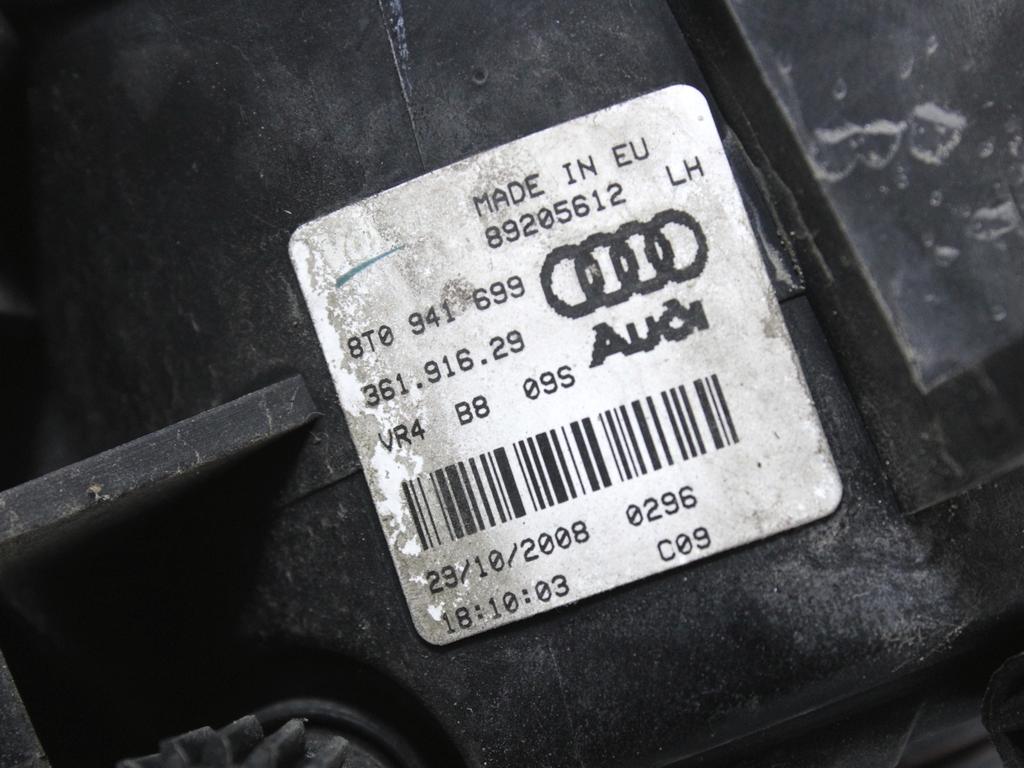 LEVA MEGLENKA OEM N. 8T0941699 ORIGINAL REZERVNI DEL AUDI A4 B8 8K2 BER/SW/CABRIO (2007 - 11/2015) DIESEL LETNIK 2009