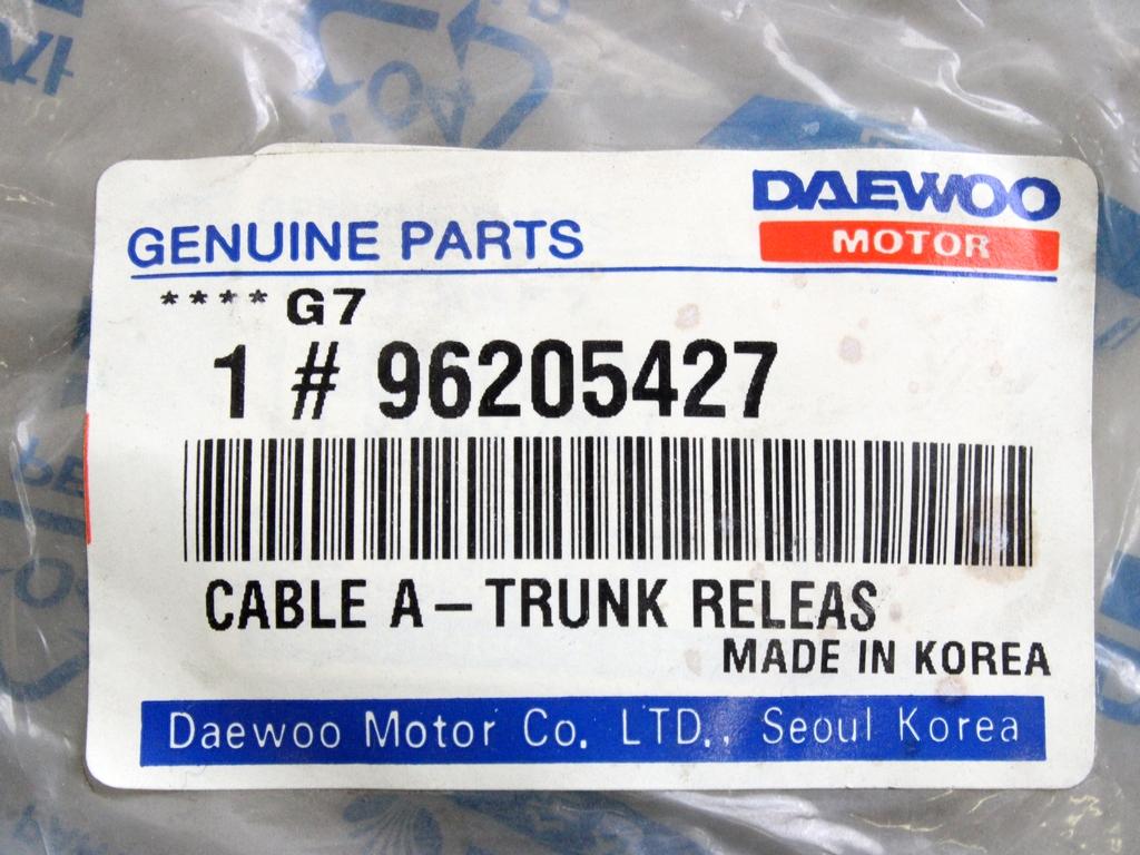 ZAKLEPANJE PRTLJA?NIH VRAT  OEM N. 96205427 ORIGINAL REZERVNI DEL DAEWOO LEGANZA (1997 - 2002) LETNIK 1998