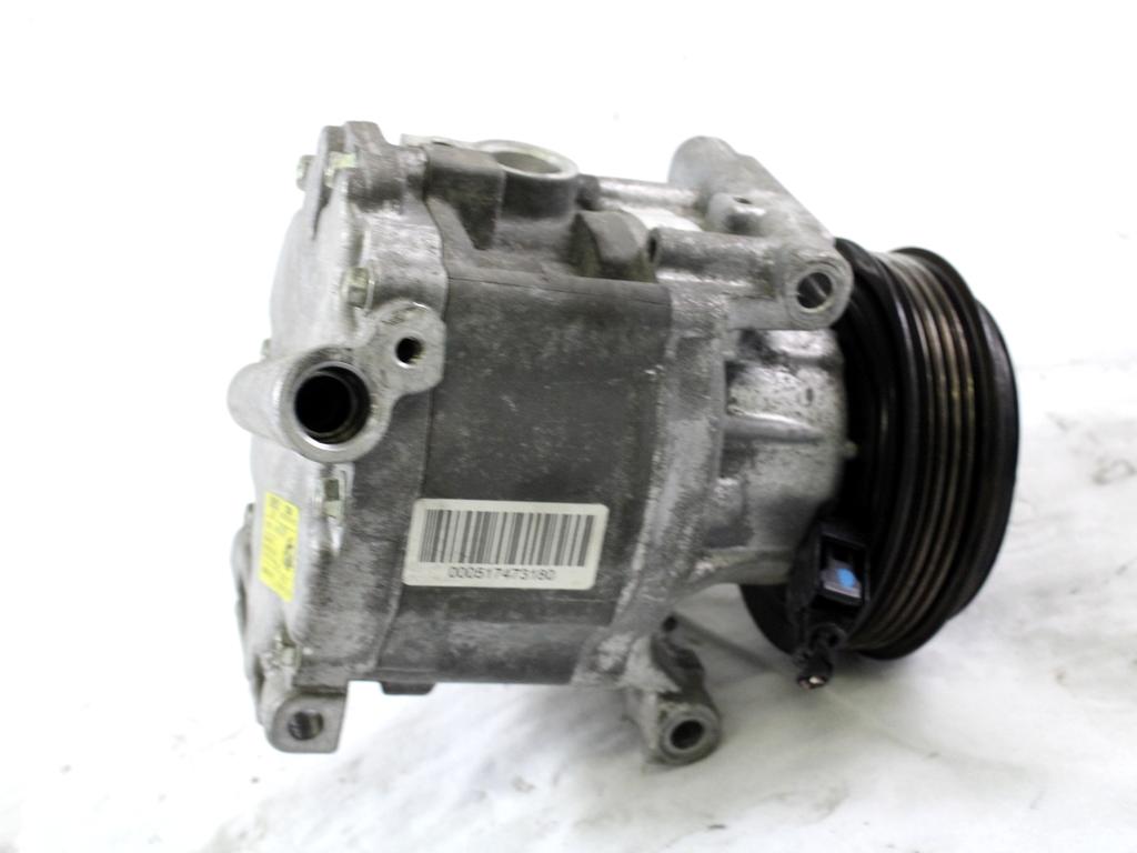 KOMPRESOR KLIME  OEM N. 51747318 ORIGINAL REZERVNI DEL FIAT PANDA 169 R (2009 - 2011) BENZINA/METANO LETNIK 2009