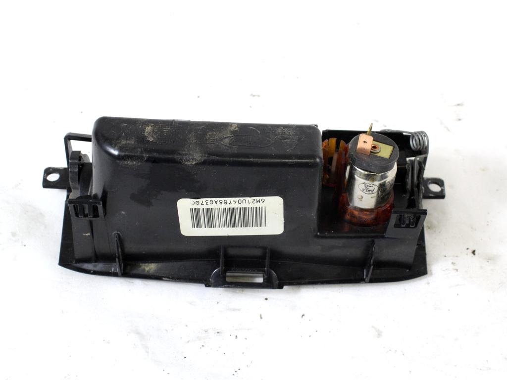 PEPELNIK / DRZALA ZA PIJACO OEM N. 6M21U04788AG37QC ORIGINAL REZERVNI DEL FORD S-MAX WA6 MK1 (2006 - 2010) DIESEL LETNIK 2008