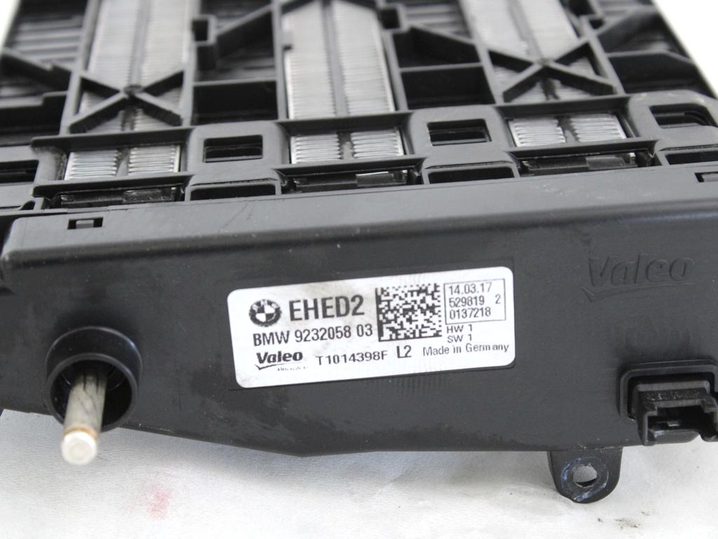 HLADILNIK ZA GRETJE OEM N. 9232058 ORIGINAL REZERVNI DEL BMW SERIE 1 BERLINA F20/F21 LCI (2015 - 2019)DIESEL LETNIK 2017